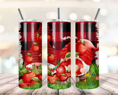 Valentine Gnome Love Glitter 20oz Skinny Tumbler Sublimation Designs for Straight/Tapered Tumbler Design PNG Digital Download Sublimation TrendingDesign 