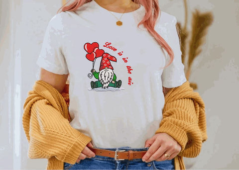 Valentine Gnome, Love is in the air Machine Embroidery Design Embroidery/Applique DESIGNS Canada Embroidery 