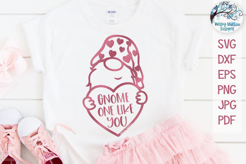 Valentine Gnome SVG Bundle SVG Wispy Willow Designs 