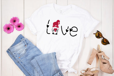 Valentine Gnome SVG SVG dapiyupi store 