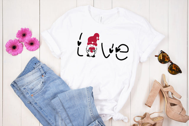 Valentine Gnome SVG SVG dapiyupi store 