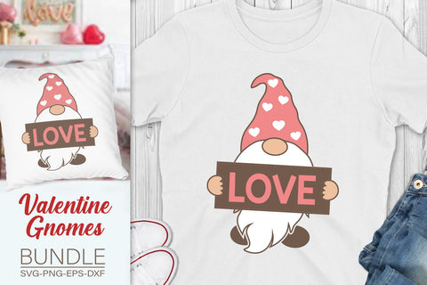 Valentine Gnomes Bundle Svg, Valentine's Day Gnomes Bundle, Gnomes Svg, Valentines Day Svg SVG SvgMonkeys 
