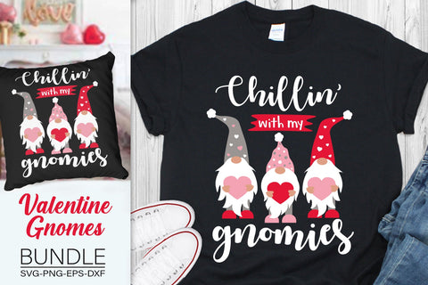Valentine Gnomes Bundle Svg, Valentine's Day Gnomes Bundle Svg SVG SvgMonkeys 