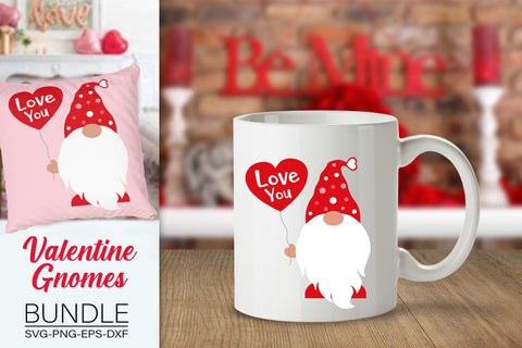 Valentine Gnomes Bundle Svg, Valentine's Day Gnomes Bundle Svg SVG SvgMonkeys 