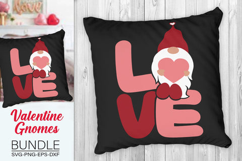Valentine Gnomes Bundle Svg, Valentine's Day Gnomes Bundle Svg SVG SvgMonkeys 