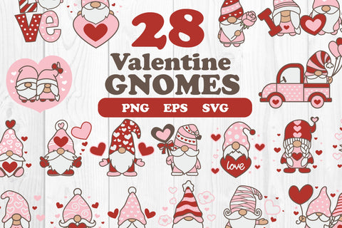 valentine gnomes png SVG dadan_pm 