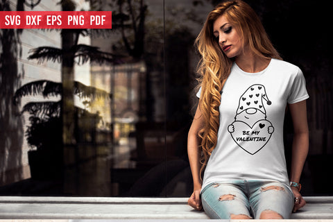 Valentine Gnomes SVG bundle | Gnome SVG | Valentine SVG SVG Irina Ostapenko 