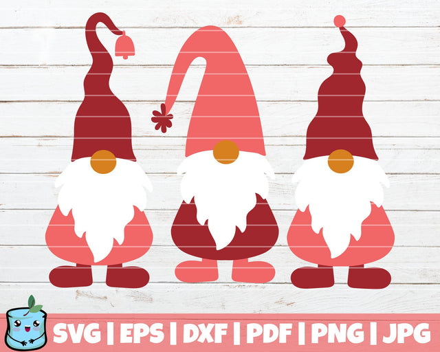 Valentine Gnomes SVG MintyMarshmallows 