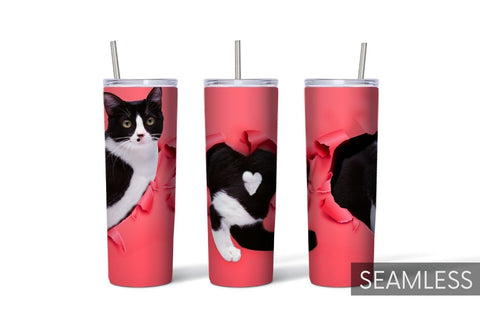Valentine Heart Tumbler Sublimation Sublimation SvgOcean 