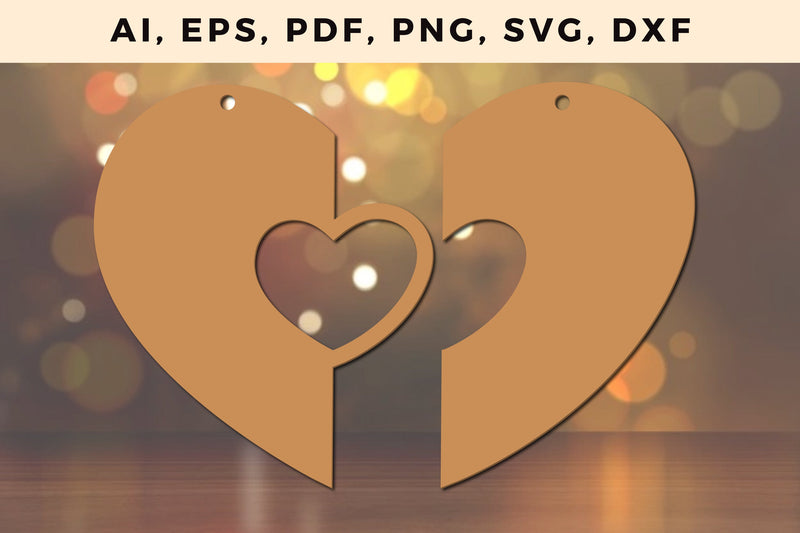 valentine keyring keychain laser-cut SVG SVG MD JOYNAL ABDIN 