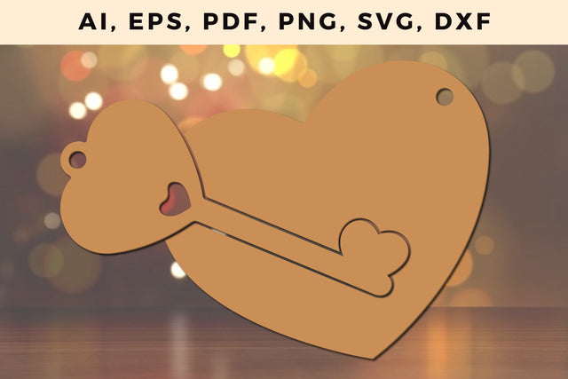 valentine keyring keychain laser-cut SVG SVG MD JOYNAL ABDIN 