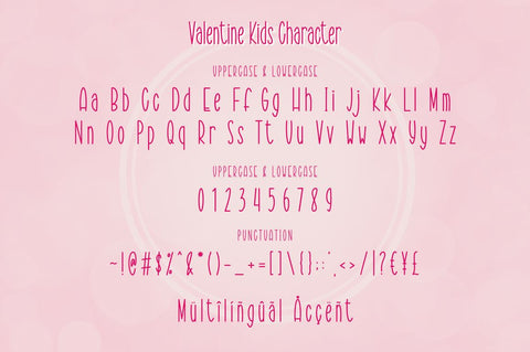 Valentine Kids Font Masyafi Studio 