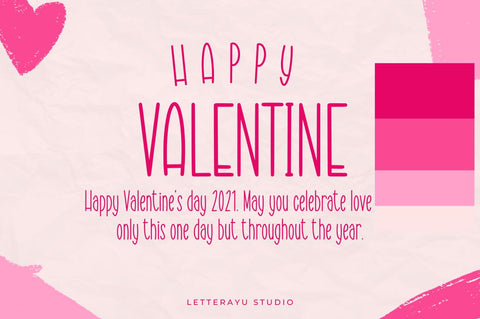 Valentine Kids Font Masyafi Studio 