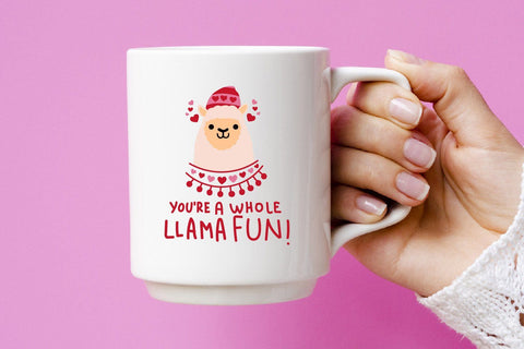 Valentine, Llama valentine svg SVG dadan_pm 