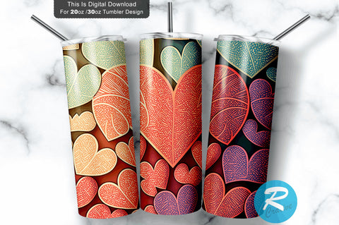 Valentine Love 20 oz / 30 oz Tumbler PNG Sublimation Regulrcrative 