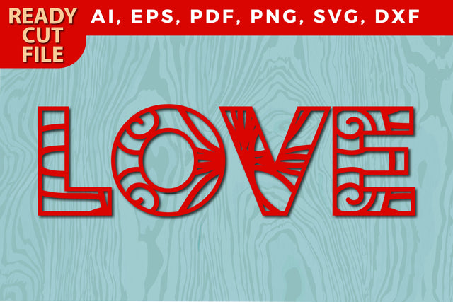 Valentine love laser/paper cut svg file SVG MD JOYNAL ABDIN 