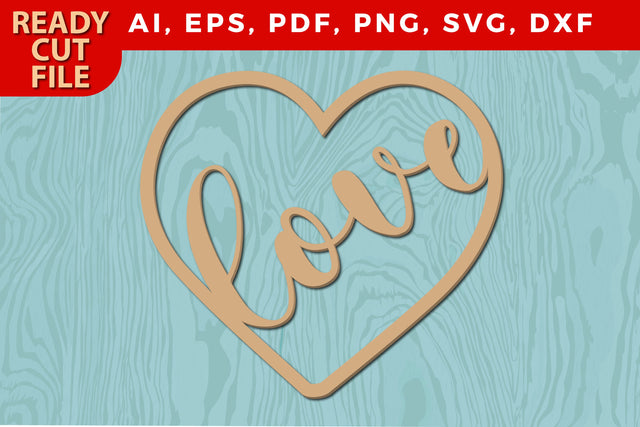 Valentine love laser/paper cut svg file SVG MD JOYNAL ABDIN 