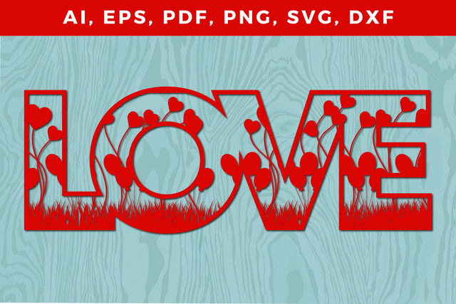 Valentine love laser/paper cut svg file SVG MD JOYNAL ABDIN 