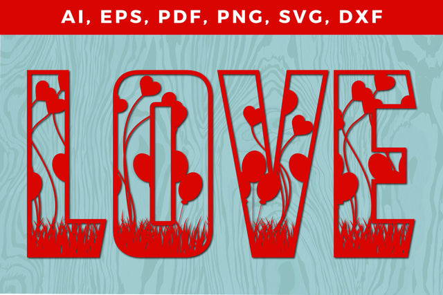 Valentine love laser/paper cut svg file SVG MD JOYNAL ABDIN 