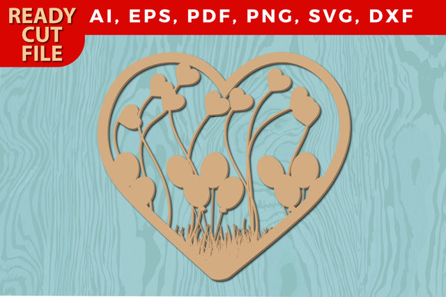 Valentine love laser/paper cut svg file SVG MD JOYNAL ABDIN 