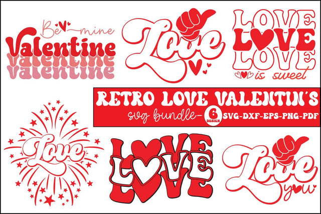Valentine Love Svg Bundle, Valentine Shirt svg, Mom svg, Mom Life, Svg Dxf Eps Png Files for Cutting Machines Cameo Cricut, Valentine png SVG designstore 