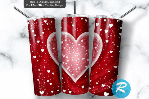 Valentine Milky Way 20 oz / 30 oz Tumbler PNG Sublimation Regulrcrative 