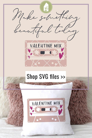 Valentine Mix Tape SVG | Valentine's Day SVG SVG LilleJuniper 