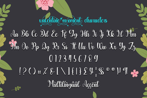Valentine Moment Font Supersemar Letter 