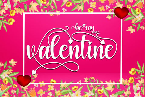 Valentine Moment Font Supersemar Letter 