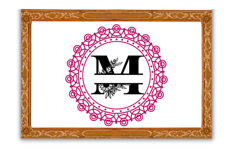 Valentine Monogram Frame Svg Bundle SVG Regulrcrative 