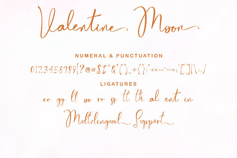 Valentine Moon Font Prasetya Letter 
