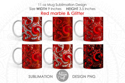 Valentine mug PNG bundle with acrylic pour art Sublimation Artisan Craft SVG 