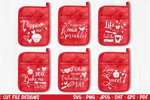 Valentine Pot Holder SVG| Valentine SVG Cut Files Bundle SVG TatiStudio 
