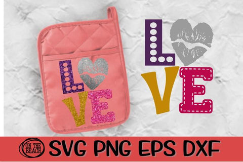 VALENTINE POTHOLDER BUNDLE - SVG - 12 DESIGNS - BAKING SVG On the Beach Boutique 