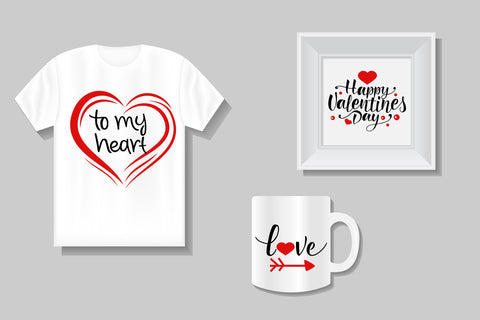 Valentine Quotes Bundle SVG, Valentine SVG Bundle SVG Olga Terlyanskaya 