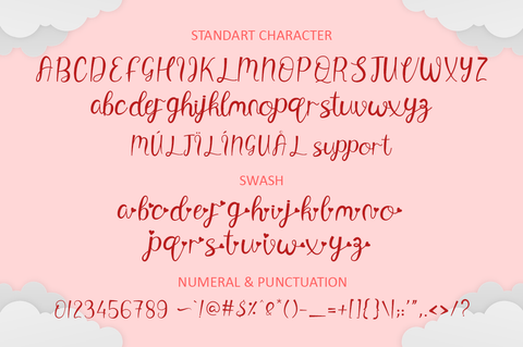 Valentine Rimes - Script Font & Love Swash Font Illushvara Design 