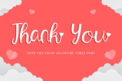 Valentine Rimes - Script Font & Love Swash Font Illushvara Design 