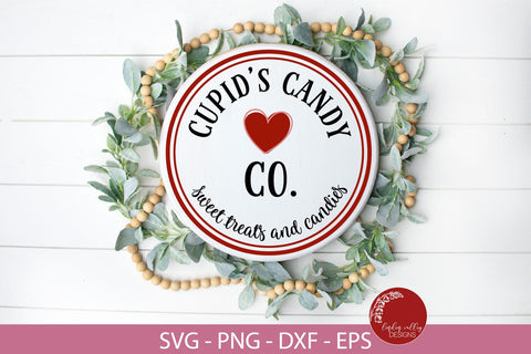 Valentine Round Sign Bundle-Valentine SVG Bundle SVG Linden Valley Designs 