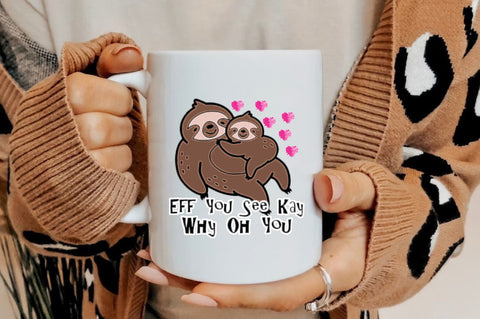 Valentine Sloths Sublimation Bundle Sublimation Jagonath Roy 