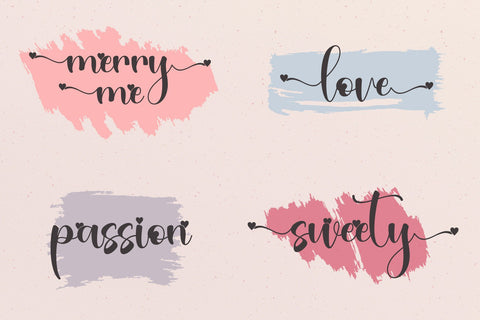 Valentine Soul Font Sakha Design Studio 
