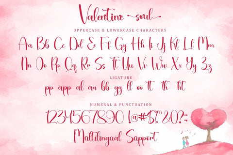 Valentine Soul Font Sakha Design Studio 