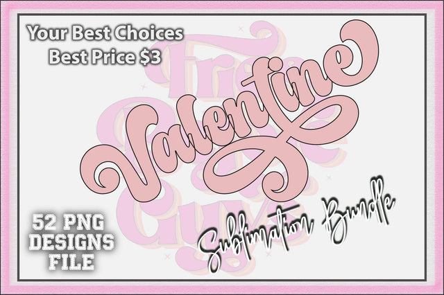 Valentine Sublimation Bundle Sublimation Creativeart88 