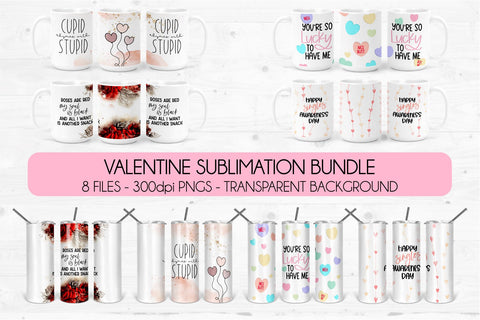 Valentine Sublimation Bundle Sublimation DIYxe Designs 