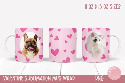 Valentine Sublimation Mug Bundle-Valentine Mug Wrap Bundle Sublimation Linden Valley Designs 