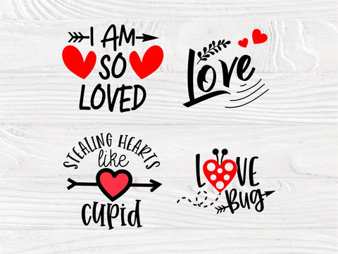 Valentine SVG Bundle | Funny Quotes Svg | Valentines Day Svg | Svg Files for Cricut | Valentines Cut Files | T shirt Designs | Love Svg SVG TonisArtStudio 