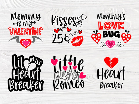 Valentine SVG Bundle | Funny Valentines Quotes Svg | Valentines Signs | Svg Files for Cricut | Valentines Cut Files | Hearts Silhouette SVG TonisArtStudio 