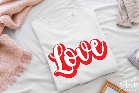 Valentine svg bundle, Happy valentine t shirt svg, Valentine cricut, papa's little valentine, love svg SVG Isabella Machell 
