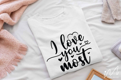 Valentine svg bundle, Happy valentine t shirt svg, Valentine cricut, papa's little valentine, love svg SVG Isabella Machell 