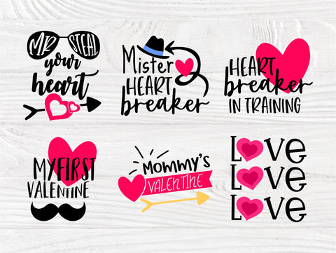 Valentine SVG Bundle | Kids Valentines Day | Love Svg | My First Valentine | Cut Files for Crafters | Valentine's Cricut files | Heart Svg SVG TonisArtStudio 