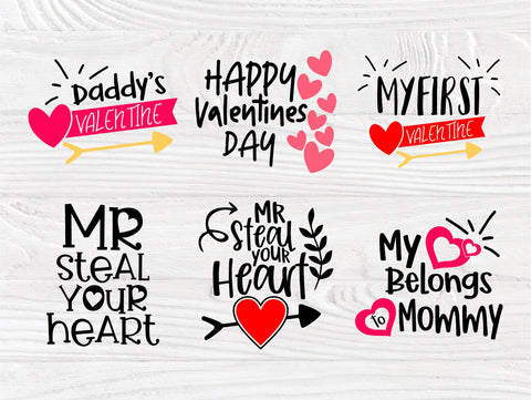 Valentine SVG Bundle | Kids Valentines Day | Love Svg | My First Valentine | Cut Files for Crafters | Valentine's Cricut files | Heart Svg SVG TonisArtStudio 